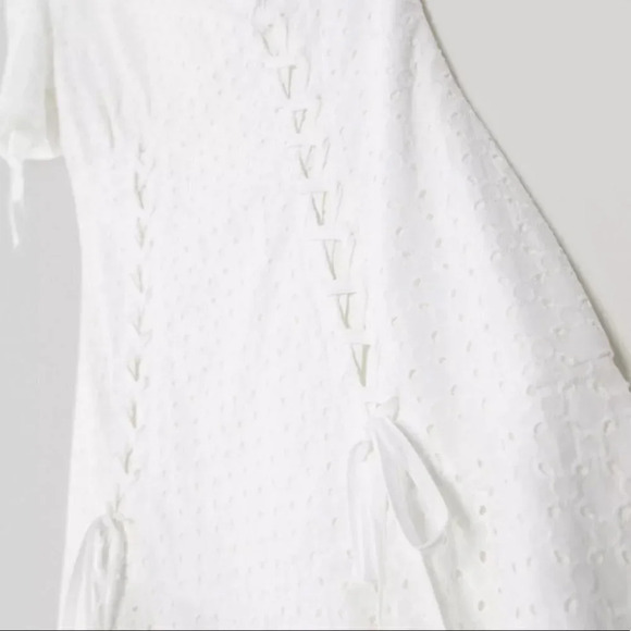 The East Order Saige white dress size Large - Picture 6 of 8